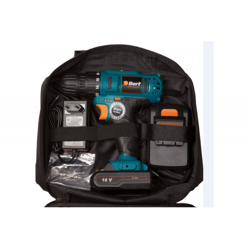 Шуруповерт аккумуляторный BAB-18Ux2Li-FDK Bort
