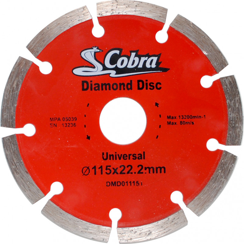 DM011151   Круг отрезной115мм, универс.алмазный DMD011151