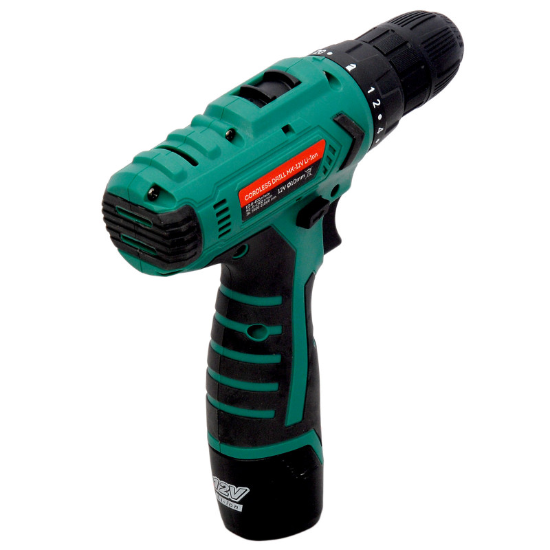 Шуруповерт аккумуляторный KraftTool 12V KT12VLi-Ion