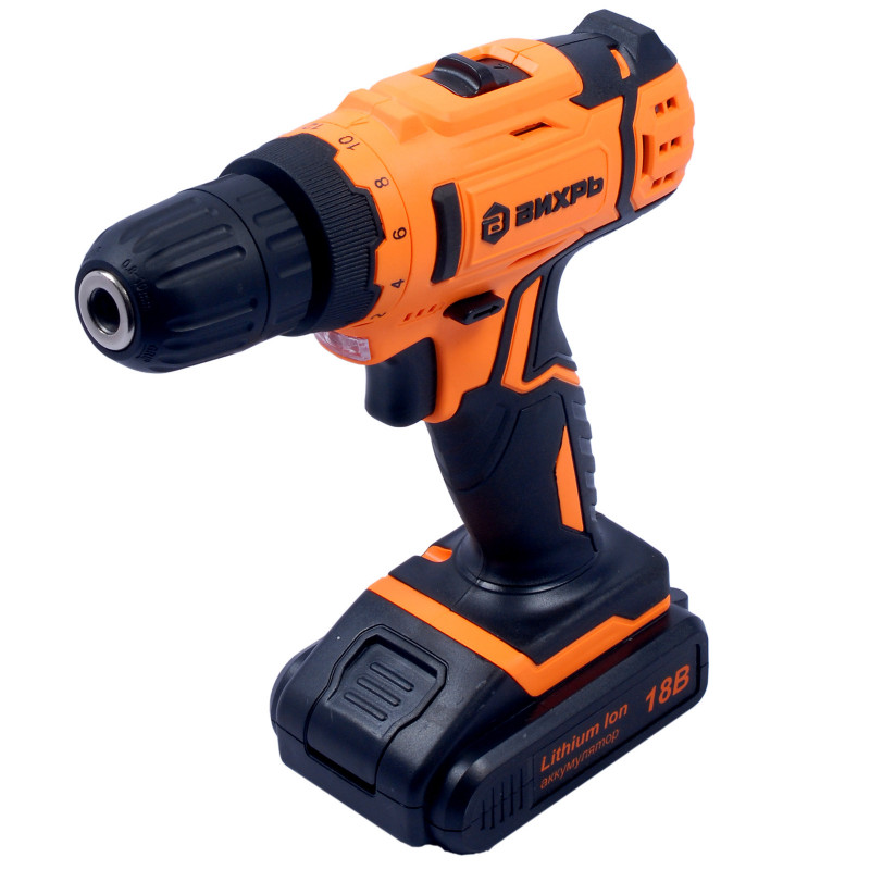 Шуруповерт аккумуляторный ДА-18Л-2К Vihri