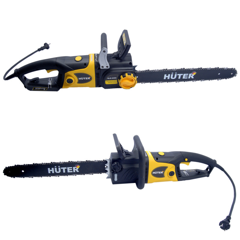 Электрическая цепная пила  2400W ELS-2400 Huter