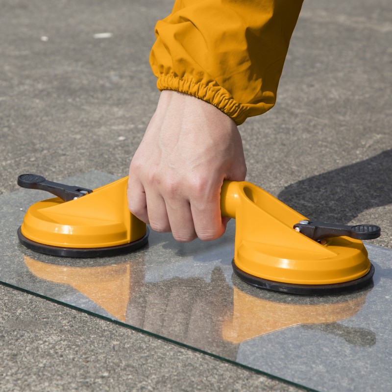 Присоска двойная для стекла 115мм INGCO HSU025001