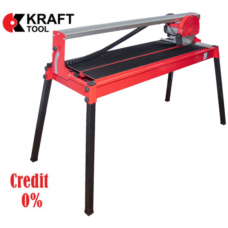 Плиткорез электрический 1200W 230*25.4*2.4mm KT231200 KraftTool