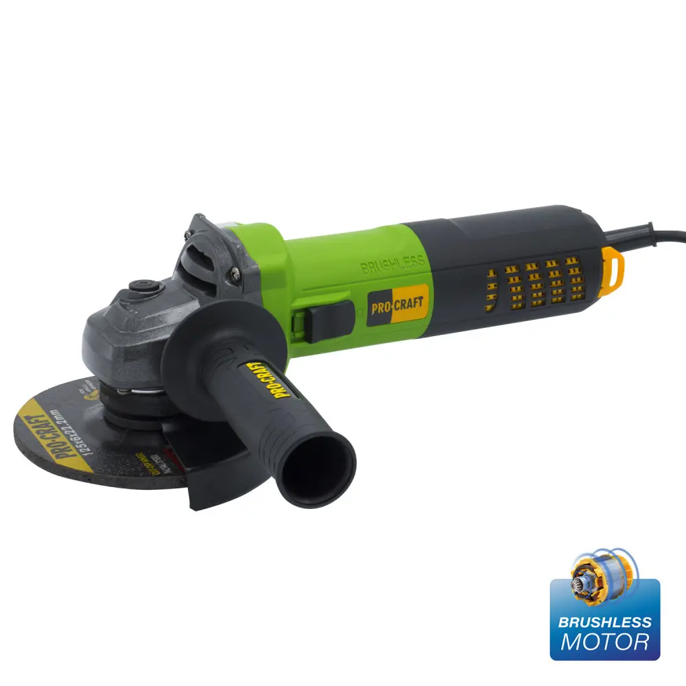 Углошлифовальная машина бесщеточная Procraft PW1550 125 мм