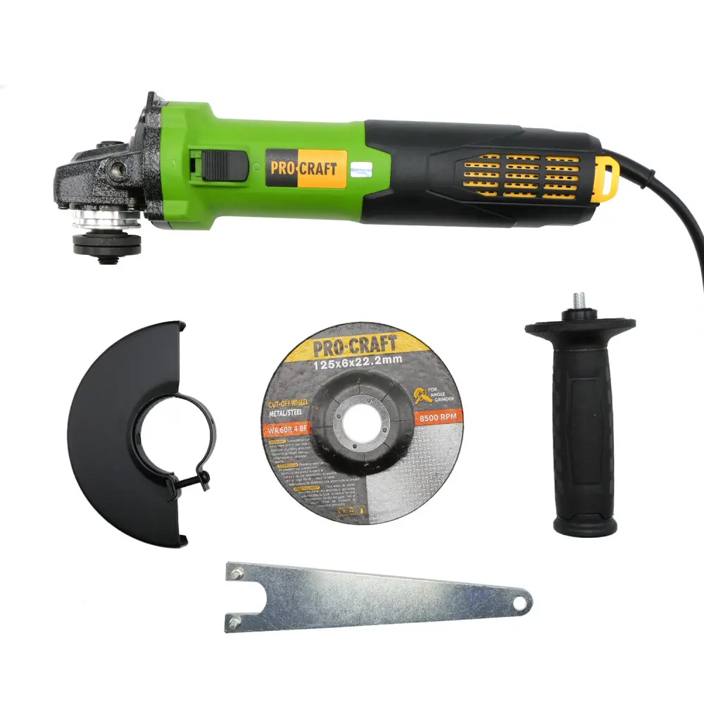 Углошлифовальная машина бесщеточная Procraft PW2350 125 мм