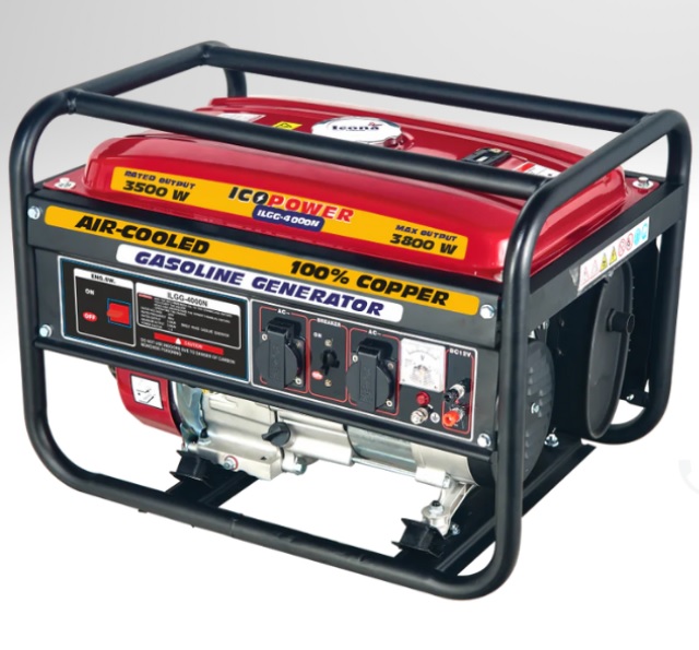 Бензиновый генератор Icona 3800W 3,8 кВт