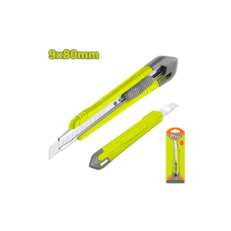 Нож с отламывающимся лезвием 9х80мм DYLLU DTSK3909