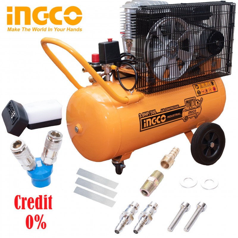 Компрессор INGCO AC300508 2200W 8 Bar 50L