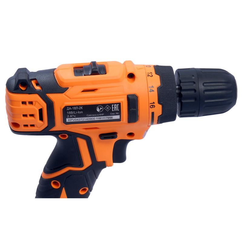 Шуруповерт аккумуляторный ДА-18Л-2К Vihri