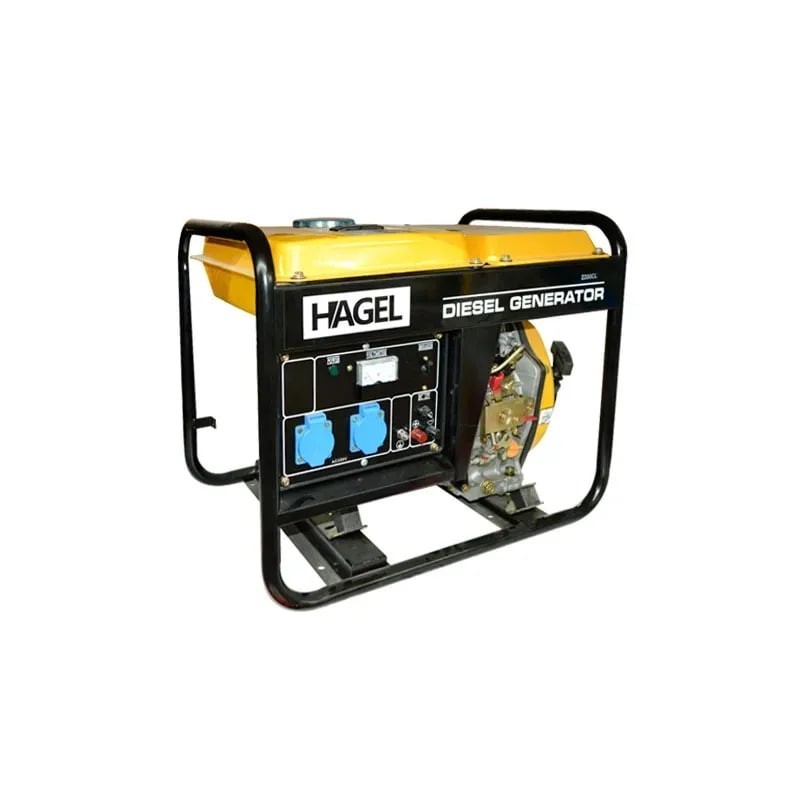 Генератор HAGEL 2200 CL дизель 1.7 кВт AC 220В