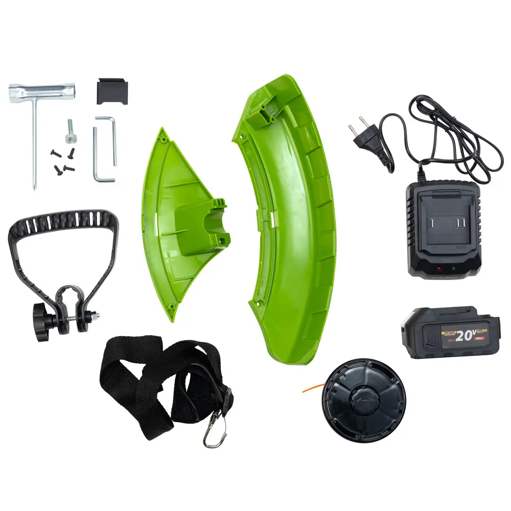 Аккумуляторный триммер Procraft ATA20S (1 АКБ и ЗУ) D-ручка