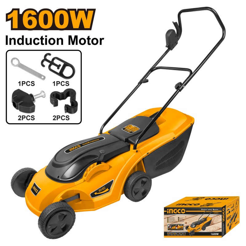 Газонокосилка Электрическая 1600Вт INDUSTRIAL INGCO LM383