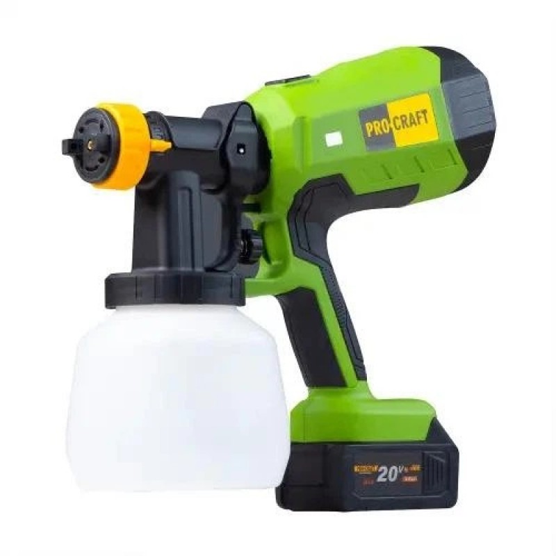 Краскопульт аккумуляторный ProCraft PSE40