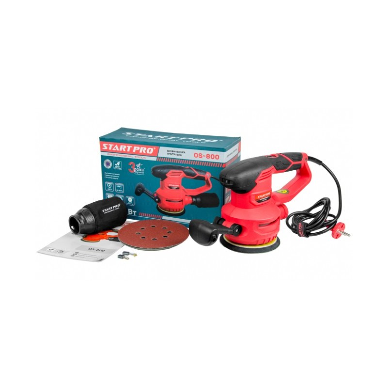 Шлифовальная машина орбитальная START PRO OS-800