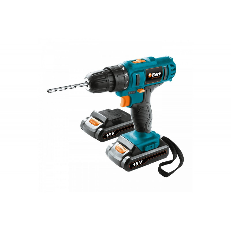 Шуруповерт аккумуляторный BAB-18Ux2Li-FDK Bort