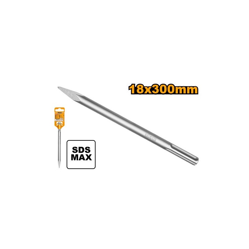 Зубило SDS Plus 18x300 мм INGCO DBC0212801