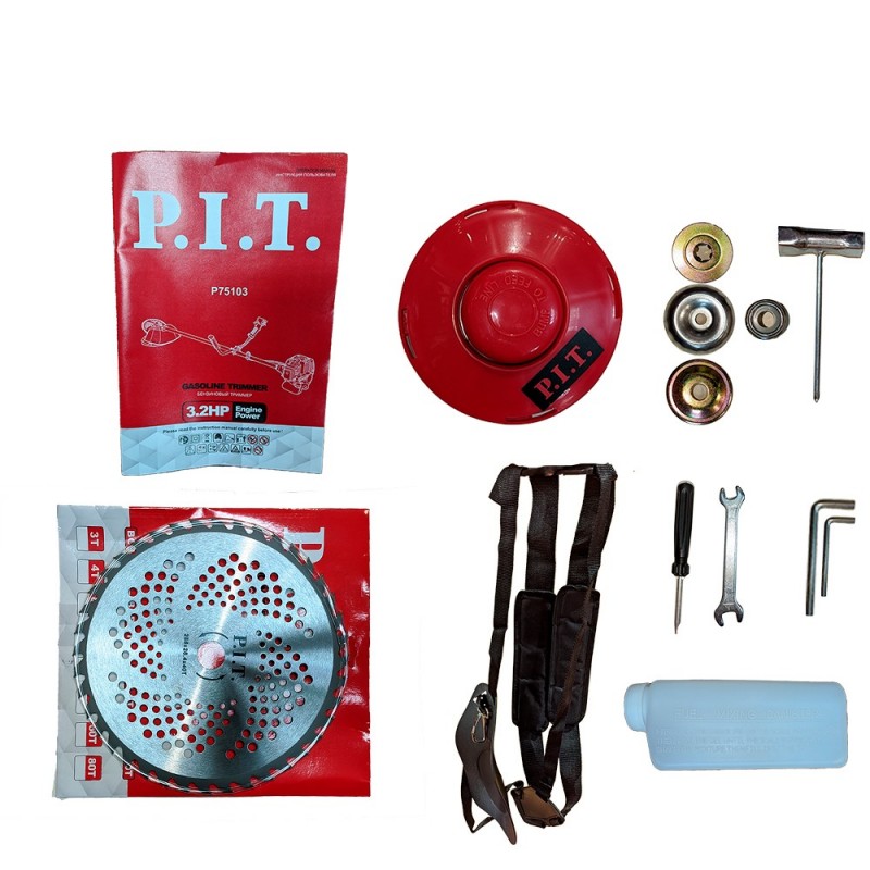 Триммер для газона бензиновый PIT P75103 56cm3