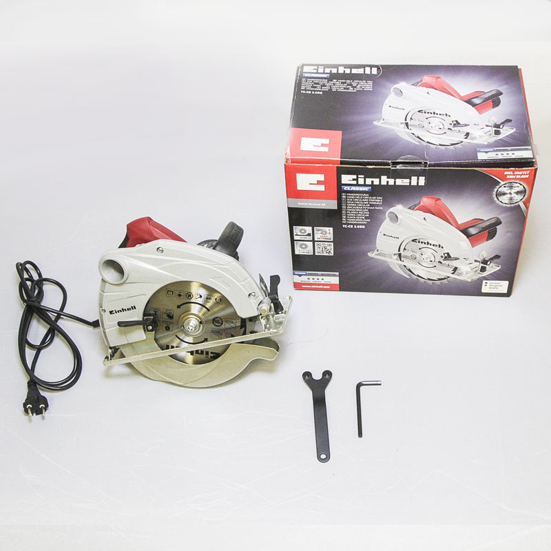 Циркулярная пила 1400W TH-CS 1400/1 43.309.37  Einhell