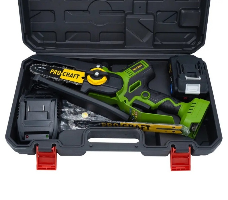 Procraft PKA32Li battery chainsaw фото