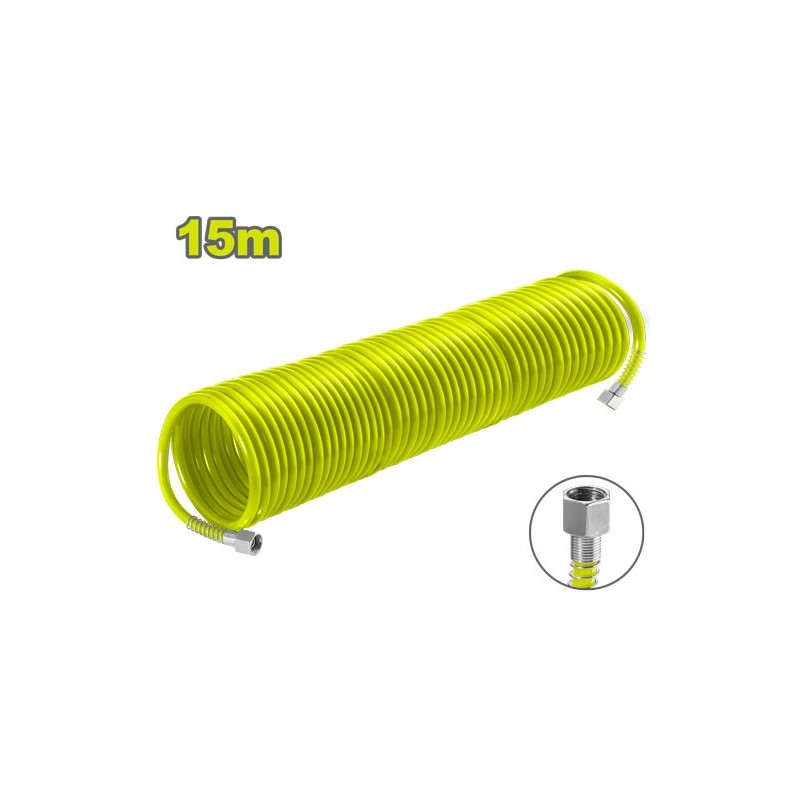 Шланг пневматический спиральный 5х8мм 15м DYLLU DTQG1915