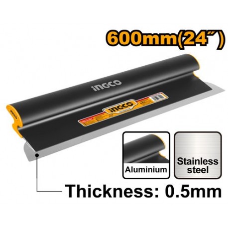 Лезвие для шпаклевки гипсокартона 600мм INGCO HSCL02401