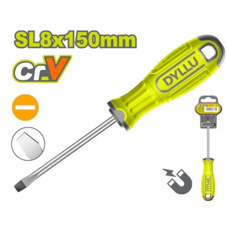 Плоская отвертка  SL8*150мм DYLLU DTSD1286