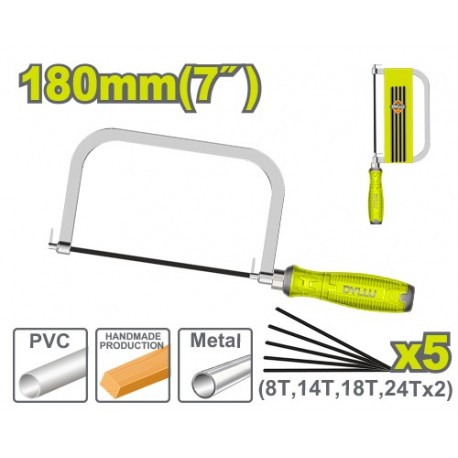 Ручная ножовка по дереву 180мм DYLLU DTHF5107