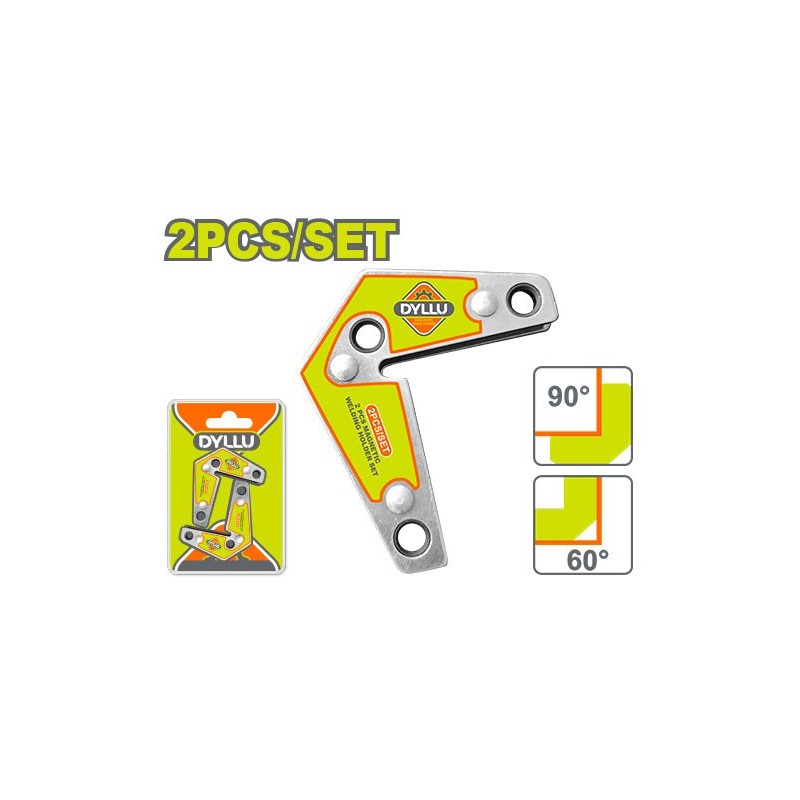 Набор магнитных угольников для сварки 2шт. DYLLU DTMC4601