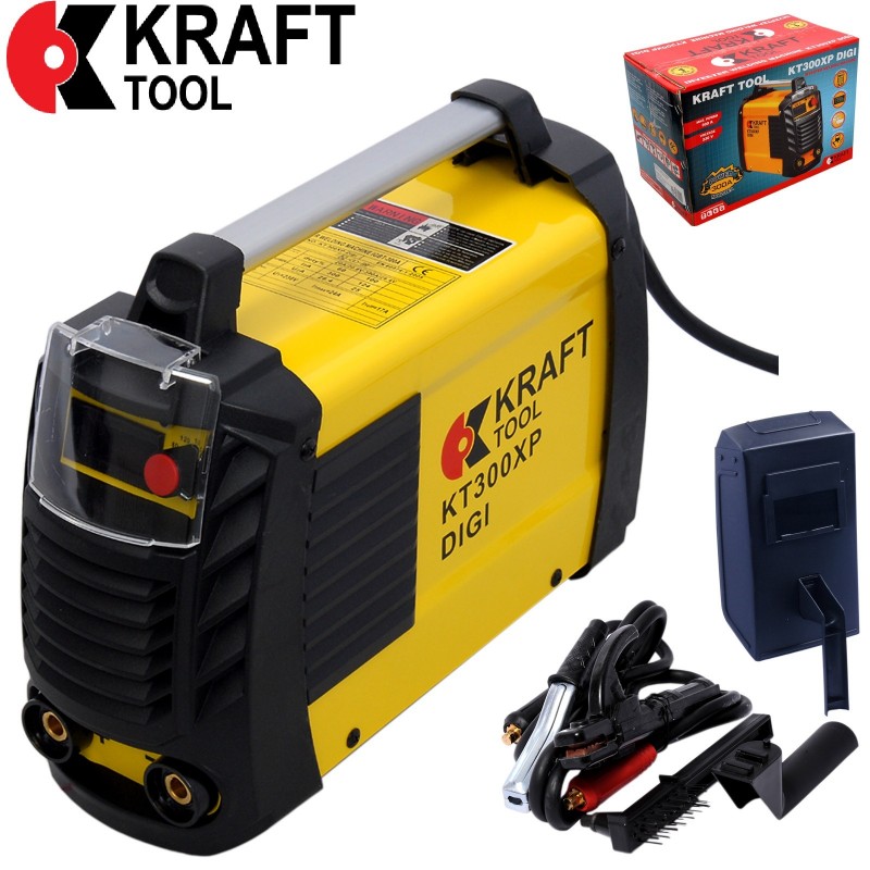Инверторный сварочный аппарат 300A KT300XP DIGI KraftTool