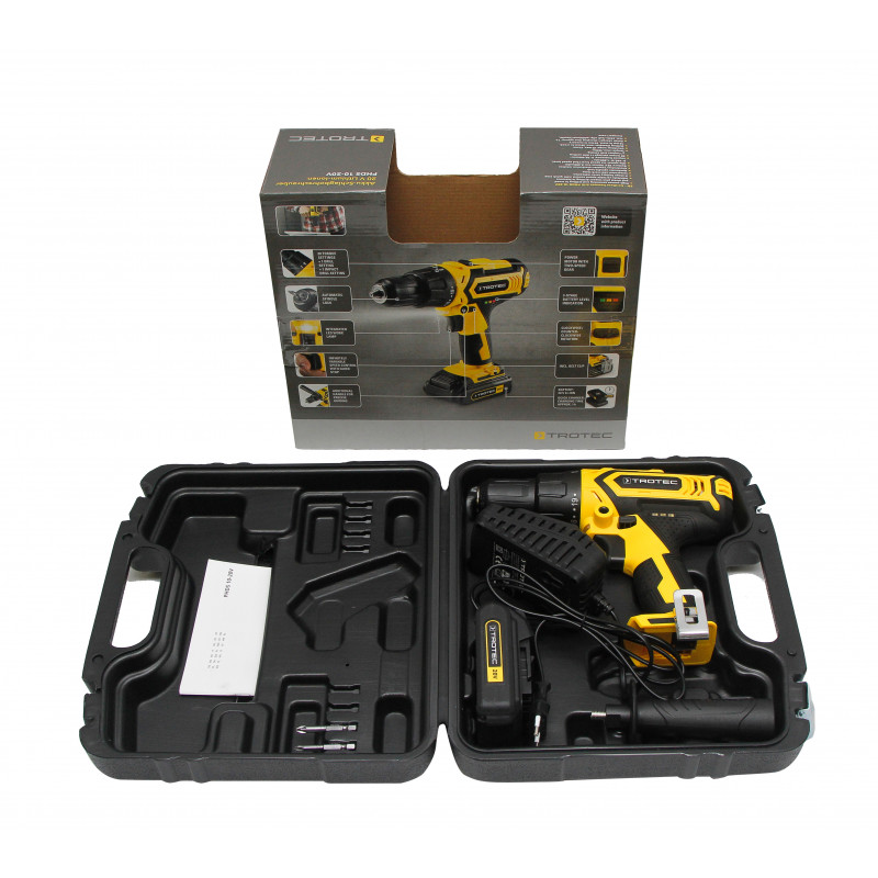 Шуруповерт аккумуляторный ударный PHDS Trotec