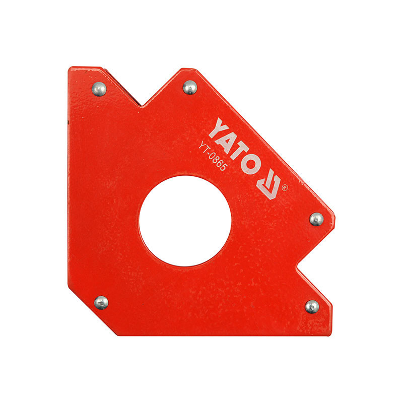 Магнитный сварочный уголок Yato YT0865 122x190x25