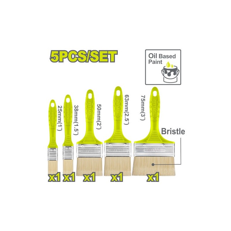 Набор кистей для покраски 5шт. DYLLU DTPB1952