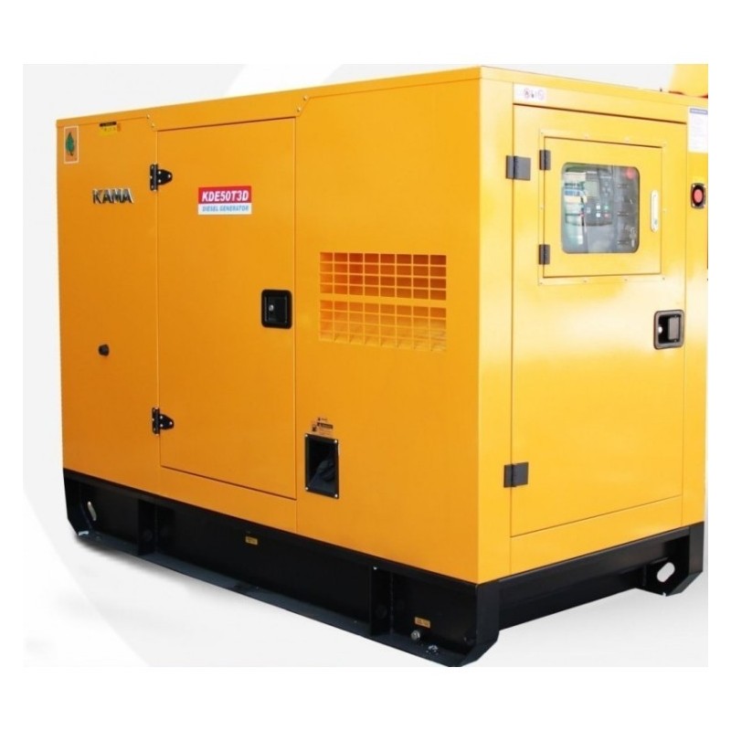 Дизельный электрогенератор Kama KDE50T3D+ATS