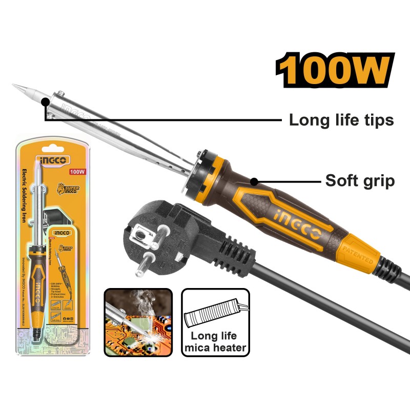 Паяльник 100W INGCO SI00108