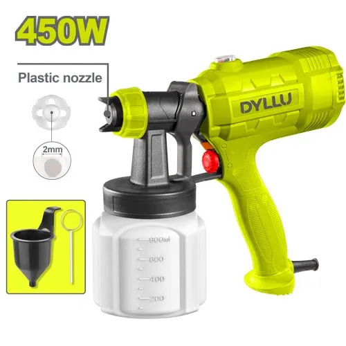 Электрический краскопульт DYLLU DTEG1A16, 450 Вт