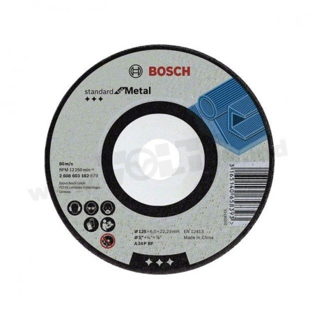 B2608603653 DISC SLEFUIRE EVANTAI X431 115x22.23 mm GR.60 BOSCH