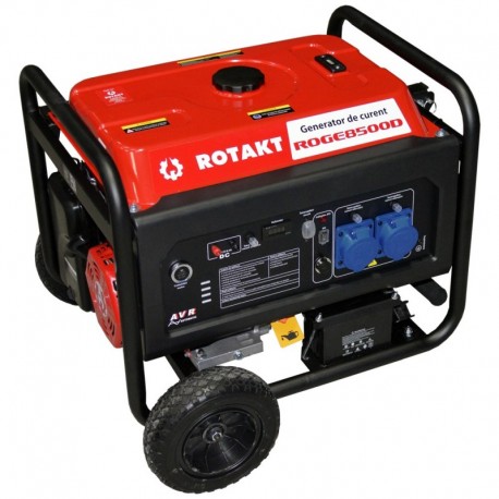Генератор бензиновый Rotakt ROGE 8500D, 8.5 KW + ATS