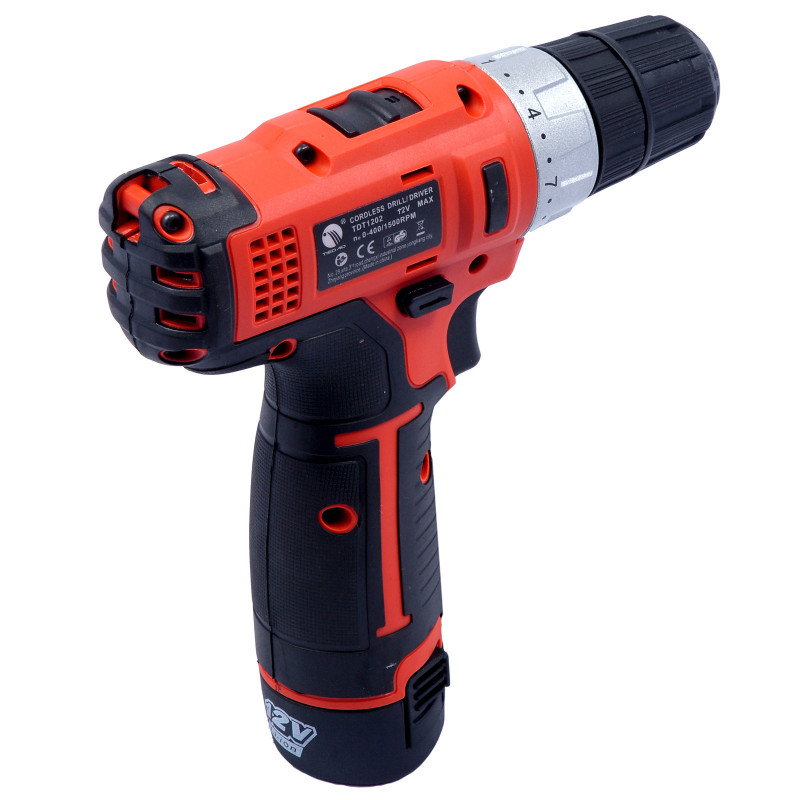 Шуруповерт аккумуляторный TIEDAO 12V Li-Ion TDT1202