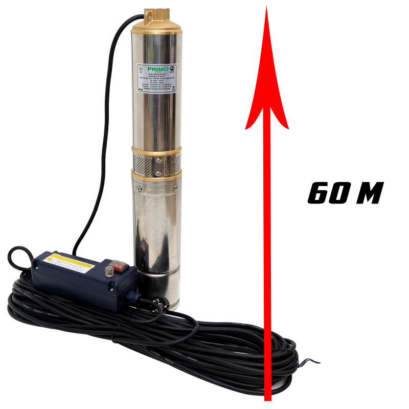 Глубинный насос 650W БЦПЭ0,5-32У Водолей