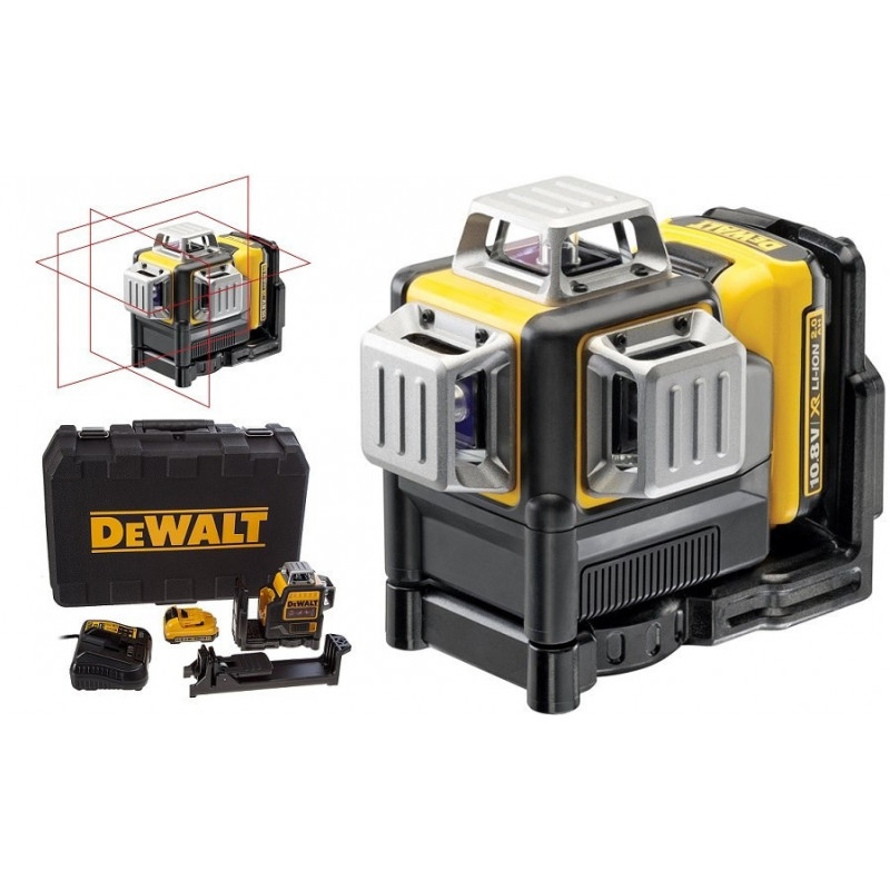 Лазерный уровень аккумуляторный DeWALT DCE089D1R