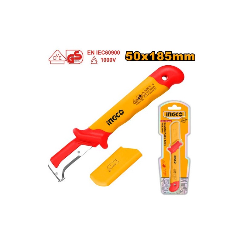Нож диэлектрический 50*185 INGCO HIDCK1851