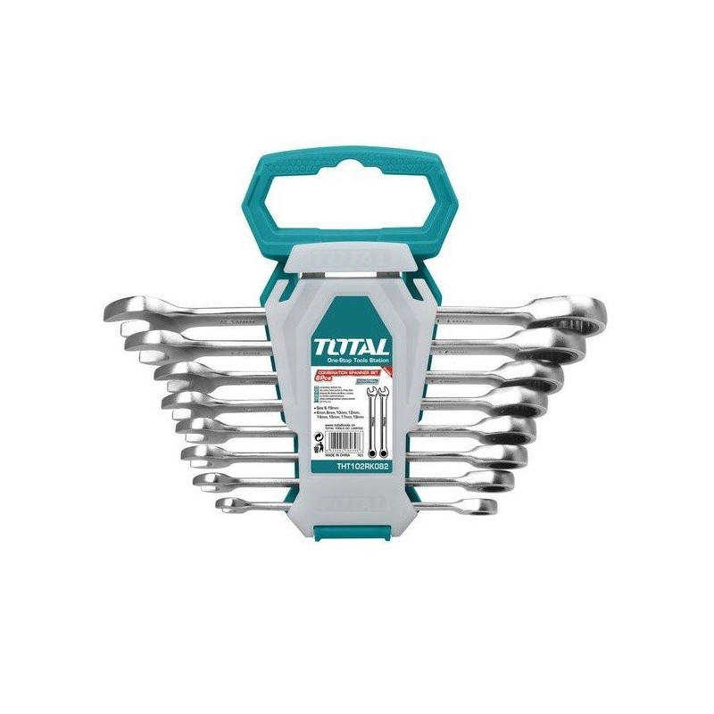 Набор ключей с трещёткой 8 buc  THT102RK086 TOTAL