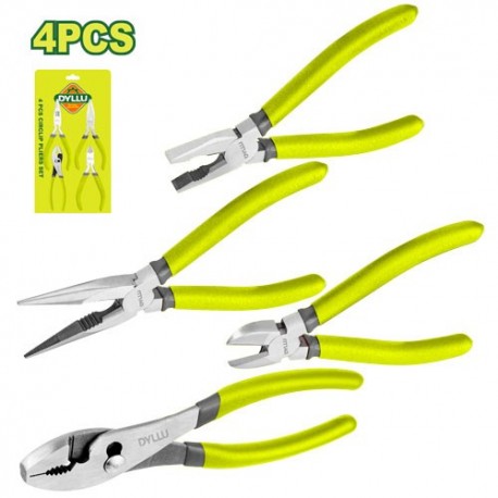 Набор из 4 комбинированных плоскогубцев DYLLU DTPS0604