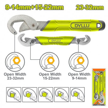 Набор универсальных ключей 2шт. DYLLU DTUW1103