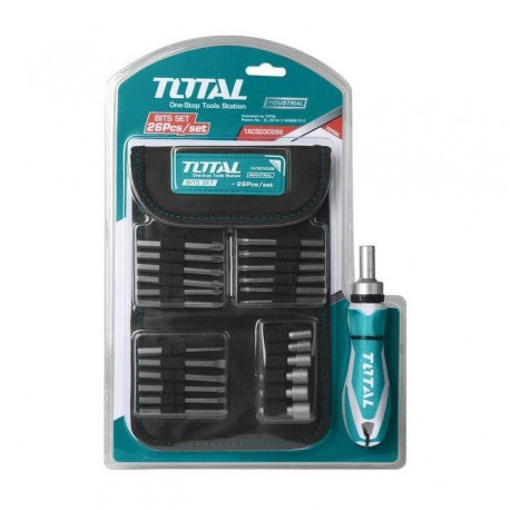 Набор Отвёрток с трещёткой PH/SL, 26 buc. TACSD30266 TOTAL