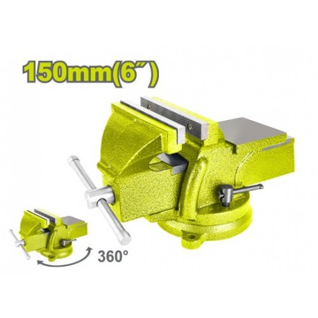 Тески слесарные поворотные с наковальней 150мм DYLLU DTBV1A06