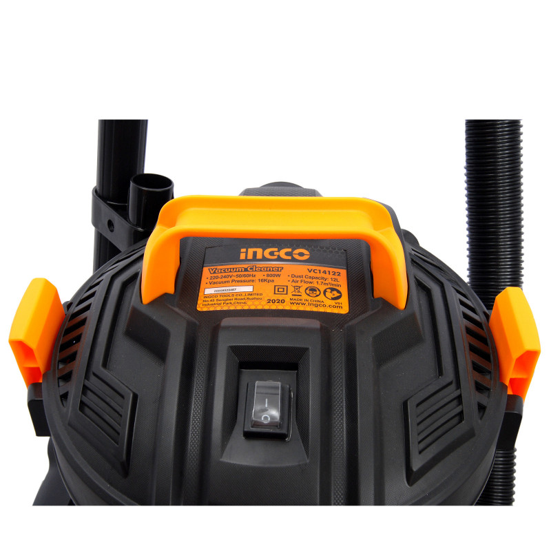 Универсальный пылесос 800Вт 12Л INGCO VC14122