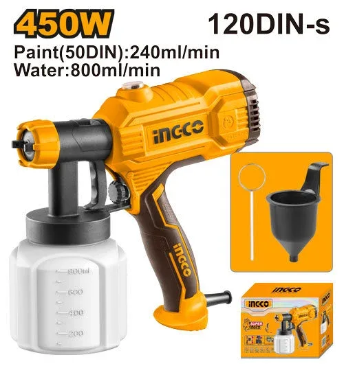 Краскопульт электрический 530Вт INGCO SPG4506