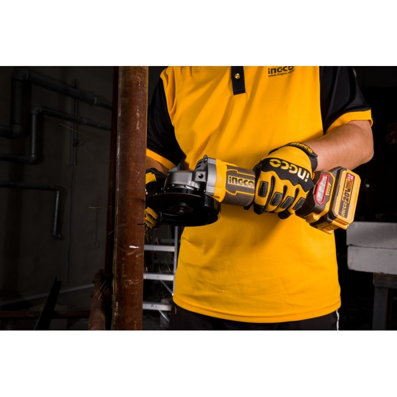 Угловая шлифмашина без аккумулятора BLmotor 115 мм INDUSTRIAL INGCO CAGLI221153