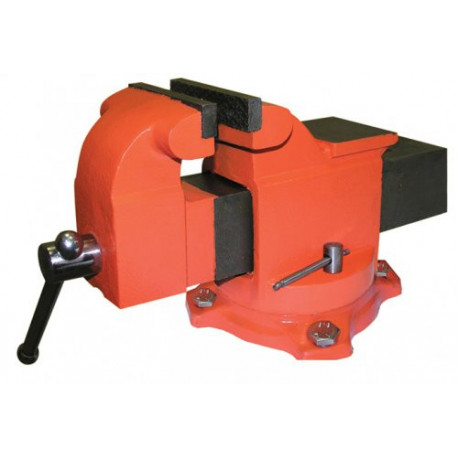 Тески слесарные поворотные  с наковальней 125мм